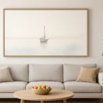 Solitary Vessel at Dawn Solitary Vessel at Dawn